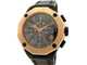 Montre Baume et Mercier Riviera - Montre chronographe en acier et or rose 58 Facettes 275444