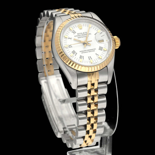 Montre Rolex - Montre Lady-Datejust 69173 en or et acier 58 Facettes ROL/LDJ/665
