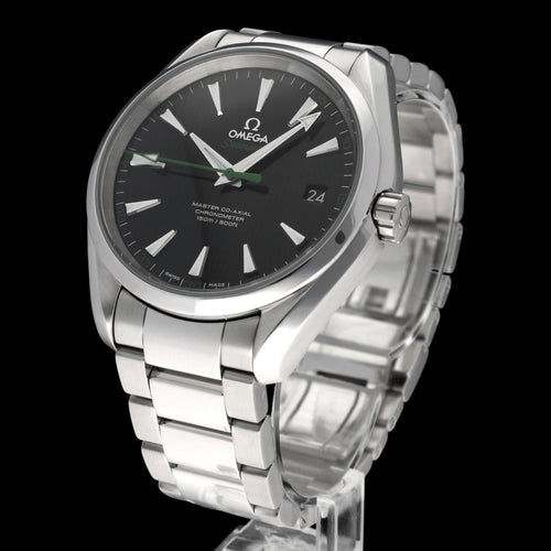 Montre Omega - Montre Seamaster Aqua Terra Co-Axial en acier 58 Facettes OMG/SEA/317