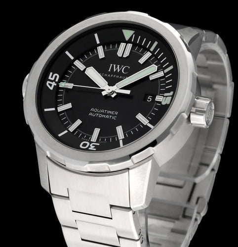 Montre IWC - Montre Aquatimer Automatic IW329002 en acier 58 Facettes IWC/AQT/010