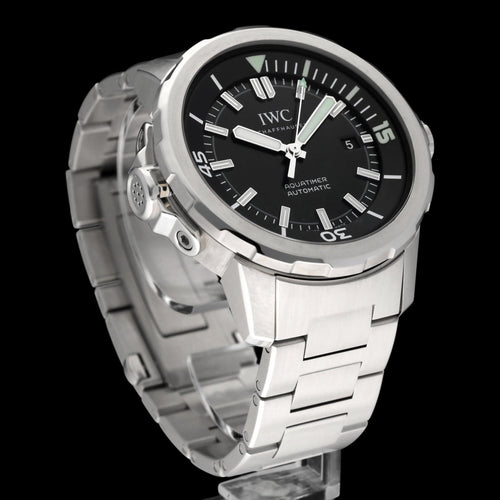 Montre IWC - Montre Aquatimer Automatic IW329002 en acier 58 Facettes IWC/AQT/010