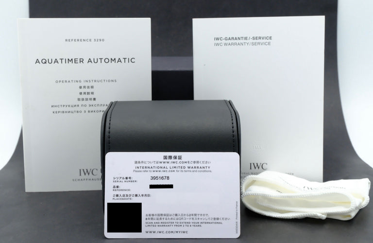 Montre IWC - Montre Aquatimer Automatic IW329002 en acier 58 Facettes IWC/AQT/010