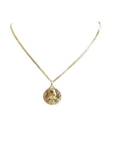 Médaille Jeanne d’Arc en or jaune