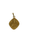 Médaille du scapulaire en or jaune