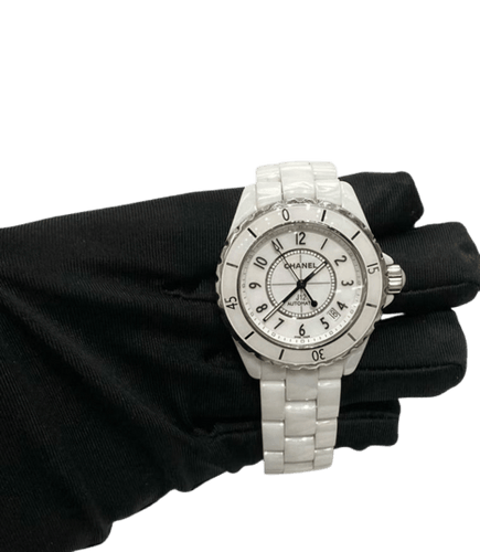 Chanel J12 - Montre automatique en céramique blanche