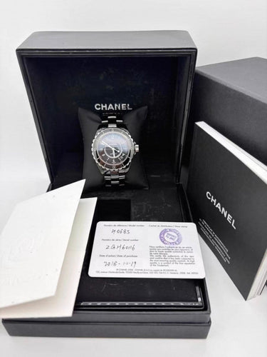 Montre CHANEL J12 - Montre 38 mm 58 Facettes jnci99