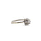 Bague 54.5 Solitaire - Bague diamant en or gris rosé 58 Facettes REF2234