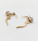 Boucles d'oreilles Dormeuses anciennes en or 18k, platine et diamants 58 Facettes A07232