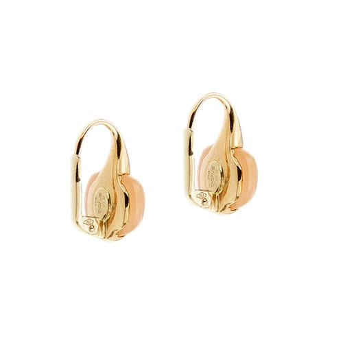 Boucles d'oreilles Doris - Boucles d'oreilles en or rose et pierres de lune 58 Facettes 37569