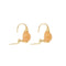 Boucles d'oreilles Doris - Boucles d'oreilles en or rose et pierres de lune 58 Facettes 37569