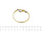 Bracelet Bracelet rigide contrarié en or jaune et pierres précieuses 58 Facettes 41831