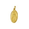 Pendentif Unoaerre - Pendentif Madonna Miracolosa en or jaune 58 Facettes 41261