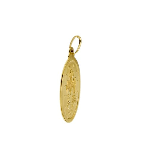 Pendentif Unoaerre - Pendentif Madonna Miracolosa en or jaune 58 Facettes 41261