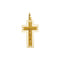 Pendentif Pendentif croix avec Jésus en or jaune 58 Facettes 40764