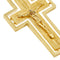 Pendentif Pendentif croix avec Jésus en or jaune 58 Facettes 40764