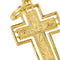 Pendentif Pendentif croix avec Jésus en or jaune 58 Facettes 40764