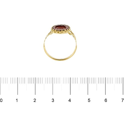 Bague 69 Bague chevalière homme en or jaune et camée de cornaline 58 Facettes 38403