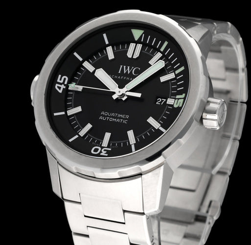Montre IWC - Montre Aquatimer Automatic IW329002 en acier 58 Facettes IWC/AQT/012