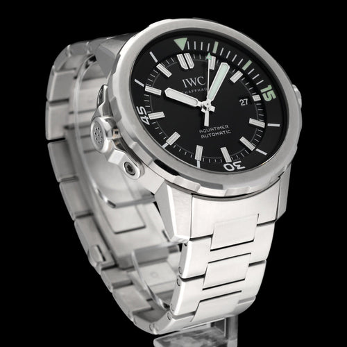 Montre IWC - Montre Aquatimer Automatic IW329002 en acier 58 Facettes IWC/AQT/012