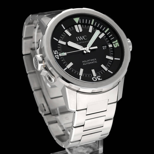 Montre IWC - Montre Aquatimer Automatic IW329002 en acier 58 Facettes IWC/AQT/012