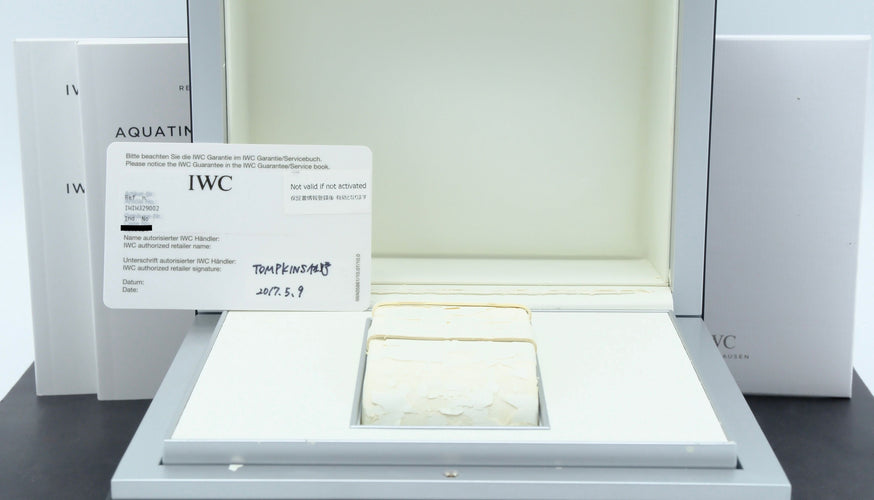 Montre IWC - Montre Aquatimer Automatic IW329002 en acier 58 Facettes IWC/AQT/012