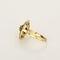 Bague 54 Rétro - Bague en or jaune, diamants et rubis 58 Facettes B250601
