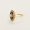 Bague 54 Rétro - Bague en or jaune, diamants et rubis 58 Facettes B250601