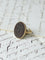 Bague 59 Bague ancienne intaille jaspe Cupidon et Psyché en or jaune 58 Facettes