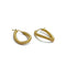 Boucles d'oreilles Créoles en or 18k texturé 58 Facettes REF2563-331