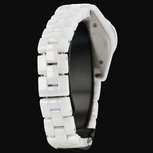 Montre Chanel J12 - Montre 29 mm en céramique et diamants 58 Facettes MT45927