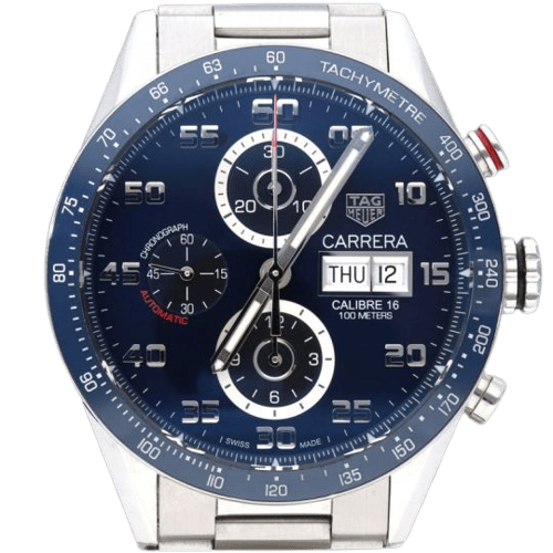 Montre TAG Heuer Carrera - Montre Calibre 16 en acier 58 Facettes MT45887