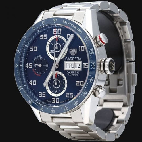 Montre TAG Heuer Carrera - Montre Calibre 16 en acier 58 Facettes MT45887