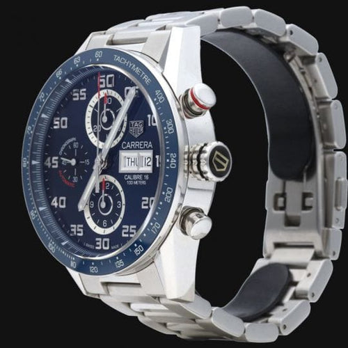Montre TAG Heuer Carrera - Montre Calibre 16 en acier 58 Facettes MT45887