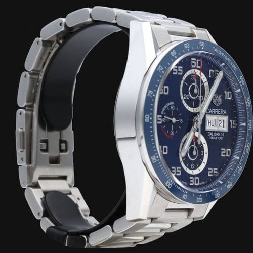 Montre TAG Heuer Carrera - Montre Calibre 16 en acier 58 Facettes MT45887