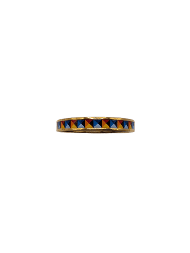 Bracelet Hermès - Bracelet jonc Clous en Trompe l'Œil en plaqué or 58 Facettes 1244