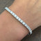 Bracelet Bracelet tennis en platine avec diamants 58 Facettes 360/26 A