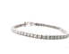 Bracelet Bracelet tennis en platine avec diamants 58 Facettes 360/26 A