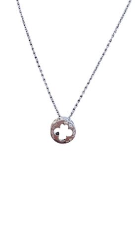 Collier Louis Vuitton Empreinte - Collier en or blanc et diamants 58 Facettes Collier 001