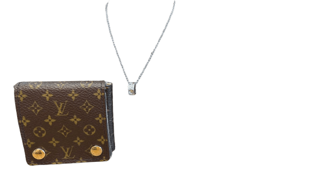 Collier Louis Vuitton Empreinte - Collier en or blanc et diamants 58 Facettes Collier 001