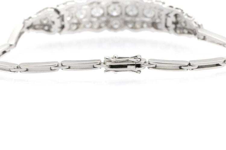 Bracelet Bracelet en or blanc et diamants 2,70 ct 58 Facettes 12381