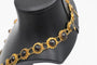 Collier Bootjes ketting - Collier hollandais en or jaune et grenats 58 Facettes 12229