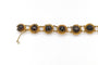 Collier Bootjes ketting - Collier hollandais en or jaune et grenats 58 Facettes 12229