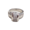 Bague 54 Bague en or blanc 18k et diamants 58 Facettes S106