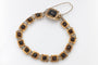 Bracelet Bracelet hollandais XIXe en or jaune et grenats 58 Facettes 12227