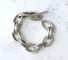 Bracelet Bracelet Gourmette Ovale Articulé Argent Massif Années 70 58 Facettes