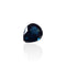 Pendentif Saphir du Nigeria - Pierre 1,015 ct bleu nuit 58 Facettes #26-113-CRNTGT