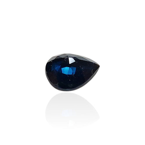 Pendentif Saphir du Nigeria - Pierre 1,015 ct bleu nuit 58 Facettes #26-113-CRNTGT