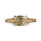 Broche Tank - Broche en or jaune, platine, saphirs et diamants 58 Facettes 260064R