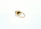 Bague 56 Bague Tank en or jaune 18 carats et saphir 58 Facettes NIM20260219 - 125