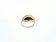 Bague 56 Bague Tank en or jaune 18 carats et saphir 58 Facettes NIM20260219 - 125